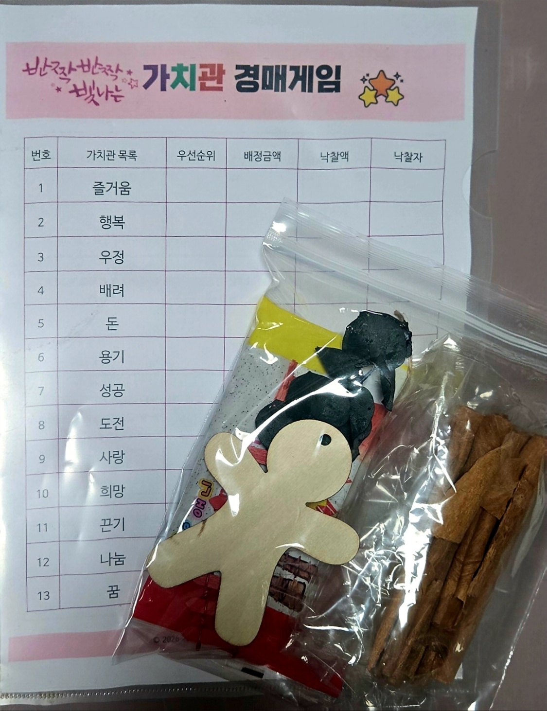 초등 인성 교구세트